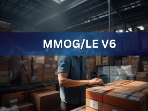 What changes does the current version 6 of MMOG/LE bring to the automotive supply chain?