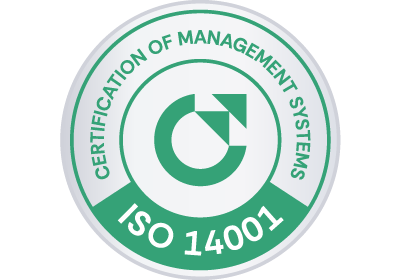 Certification of Environmental Management System according to ISO 14001 standard