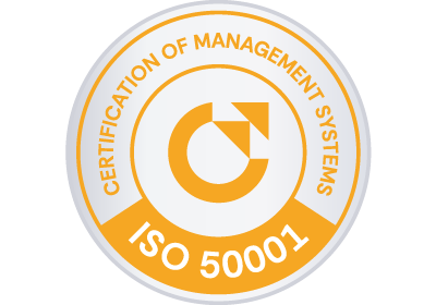 Certification of Energy Management in accordance with ISO 50001 standard