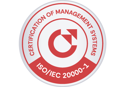 Certification of Service Management System according to ISO/IEC 20000-1 standard
