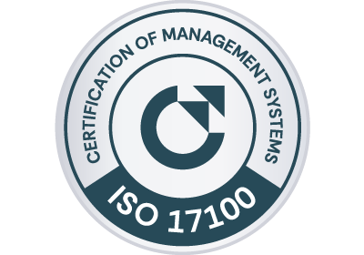 Certification of Translation services in accordance with ISO 17100 standard